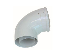 Відвід концентричний 87° Vaillant DN 110/160 Відвід концентричний 87° Vaillant DN 110/160