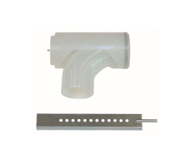 Опорное колено с монтажной рейкой Vaillant DN 110