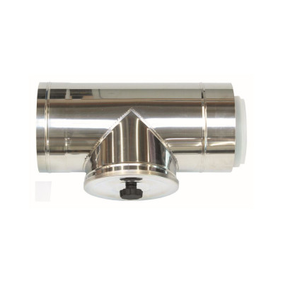 Труба концентрична з ревізією Vaillant DN 110/160 PP/сталь Труба концентрична з ревізією Vaillant DN 110/160 PP/сталь