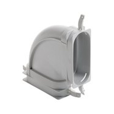 Кутник горизонтальний 90° тунельний Vaillant VAZ-F52, 132×52 мм Кутник горизонтальний 90° тунельний Vaillant VAZ-F52, 132×52 мм