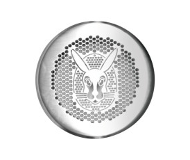 Решетка с логотипом Vaillant VAZ-G125, Ø125 мм, нержавеющая сталь Решетка с логотипом Vaillant VAZ-G125, Ø125 мм, нержавеющая сталь