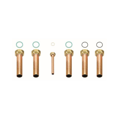 Гідравлічні підключення Vaillant до flexoTHERM, прямі