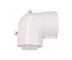 Отвод концентрический 87° с ревизией Vaillant DN 80/125 Отвод концентрический 87° с ревизией Vaillant DN 80/125