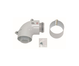 Отвод 87° с ревизией Vaillant DN 60/100