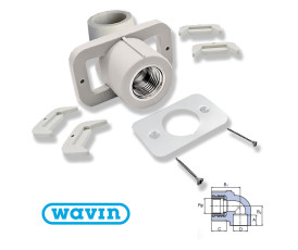 Коліно для гіпсокартону Wavin 20x1/2" Коліно для гіпсокартону Wavin 20x1/2"