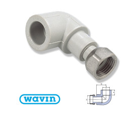 Коліно з НГ Wavin 20x1/2" Коліно з НГ Wavin 20x1/2"