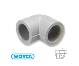Коліно Wavin 90х90° Коліно Wavin 90х90°