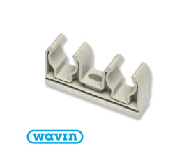 Крепление двойное Wavin 25