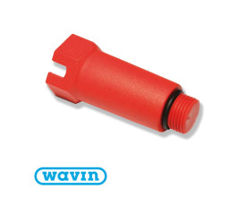 Заглушка монтажная Wavin 1/2" длинная Заглушка монтажная Wavin 1/2" длинная