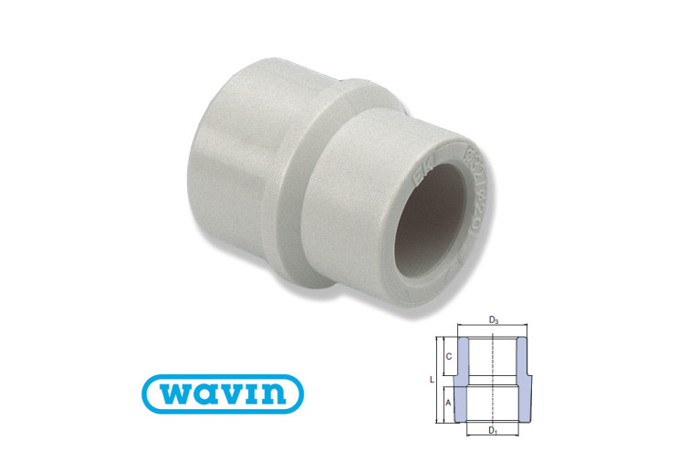 Муфта редукционная Wavin 110x75 SRE111075RCT