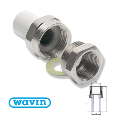 Американка Wavin 20x1/2"В