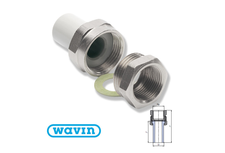 Американка Wavin 20x1/2"В SSI02020XX