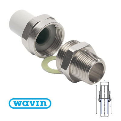 Американка Wavin 20x1/2"З