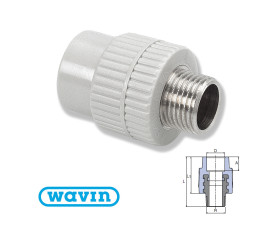Переход МРН Wavin 90x3"