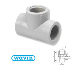 Тройник Wavin 63 Тройник Wavin 63