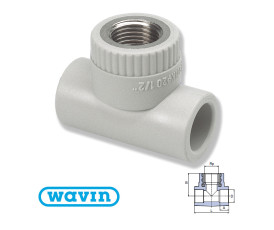 Трійник РВ Wavin 32x1" Трійник РВ Wavin 32x1"