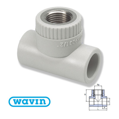ТРВйник РВ Wavin 20x1/2 ТРВйник РВ Wavin 20x1/2
