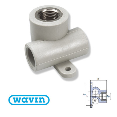 ТРВйник РВ Wavin 20x1/2" с креплением ТРВйник РВ Wavin 20x1/2" с креплением