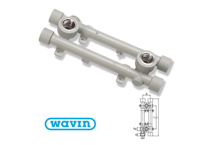 Комплект универсальный настенный Wavin 20x1/2" SNKK020XXX