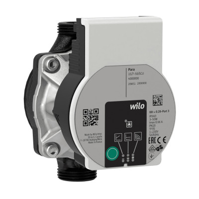Насос циркуляційний Wilo PARA RS 25/6 130 SCU (сірий корпус)